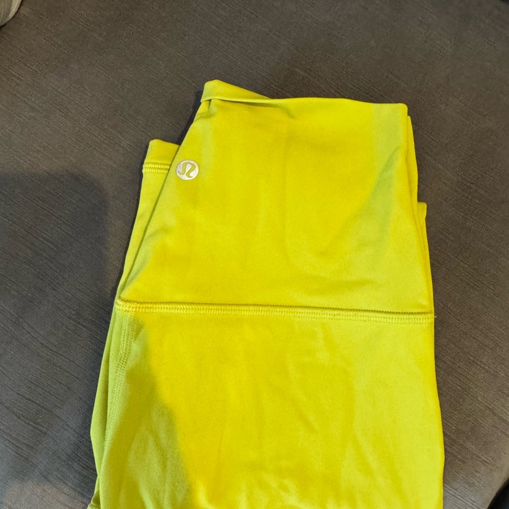 Lululemon Yellow Leggings